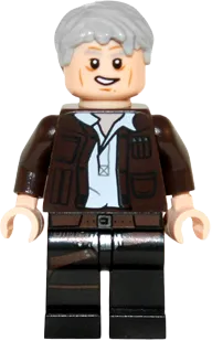 Han Solo - Old (Lopsided Grin) minifigure