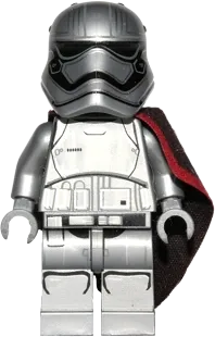 Captain Phasma - Rounded Mouth Pattern minifigure