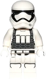 First Order Heavy Assault Stormtrooper - Rounded Mouth Pattern minifigure