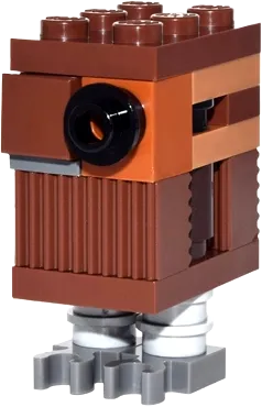 Gonk Droid - GNK Power Droid, Reddish Brown minifigure