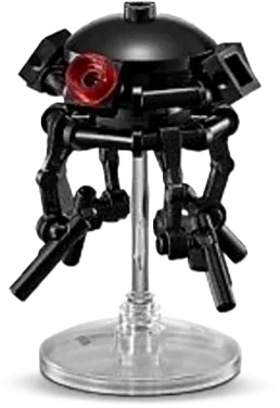 Imperial Probe Droid - Black Sensors, Stand minifigure