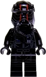First Order TIE Pilot - Two Red Stripes on Helmet minifigure