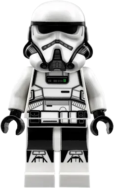 Imperial Patrol Trooper - Male, Light Nougat Head, Scowl minifigure