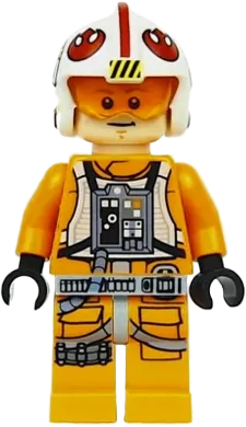 Luke Skywalker - Pilot, Dual Molded Helmet minifigure