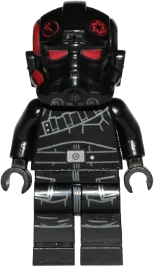 Inferno Squad Agent - Frown, Sunken Eyes minifigure