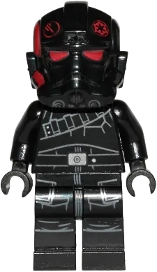 Inferno Squad Agent - Open Mouth, Grimacing minifigure