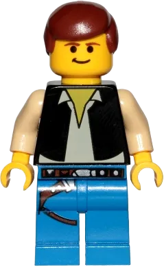 Han Solo - Blue Legs (20th Anniversary Torso) minifigure