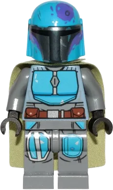 LEGO Star Wars Battle Packs Mandalorian Tribe Warrior Male, Olive Green Cape