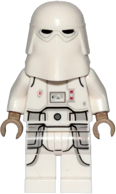 Snowtrooper - Printed Legs, Dark Tan Hands, Frown minifigure