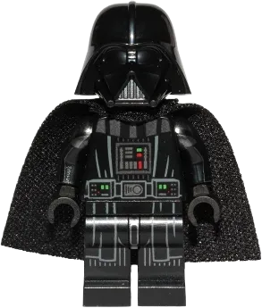 Darth Vader - Printed Arms, Spongy Cape, White Head with Smile minifigure
