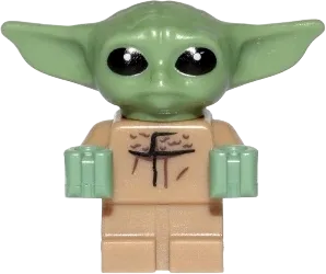 Din Grogu / The Child / 'Baby Yoda' minifigure