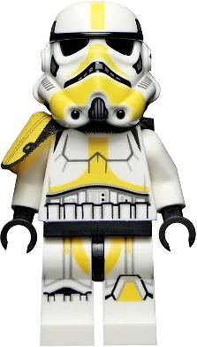 Imperial Artillery Stormtrooper - Male, Light Nougat Head, Cheek Lines minifigure