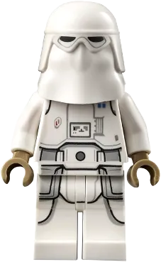 Snowtrooper Commander - Printed Legs, Dark Tan Hands minifigure
