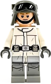 Imperial AT-ST Driver - Hoth, Helmet with Molded Goggles, White Jacket minifigure