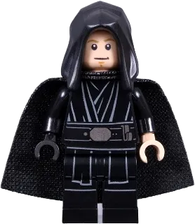 Luke Skywalker - Jedi Master (Black Hood and Cape) minifigure