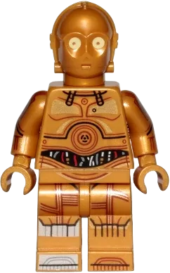 C-3PO - Printed Legs, Toes and Arms minifigure