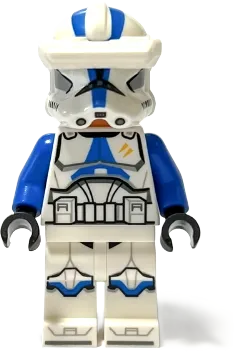 Clone Trooper Specialist, 501st Legion - Blue Arms, Macrobinoculars, Nougat Head, Helmet with Holesimage