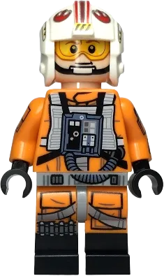 Luke Skywalker - Pilot Suit, Printed Arms, Black Boots minifigure