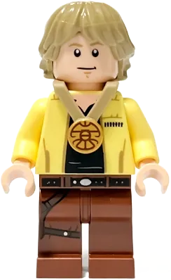 Luke Skywalker - Celebration, Bright Light Yellow Jacket minifigure
