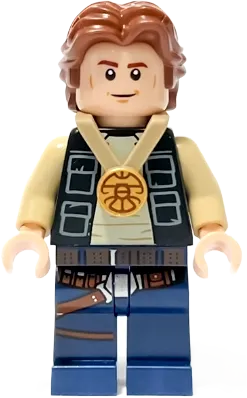 Han Solo - Celebration, Wavy Hair minifigure