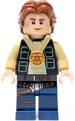 LEGO Star Wars Han Solo Celebration Wavy Hair
