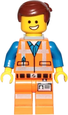 Emmet - Wide Smile, without Piece of Resistance minifigure
