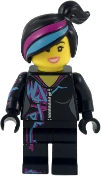 Lucy Wyldstyle - Magenta Lined Hoodie minifigure