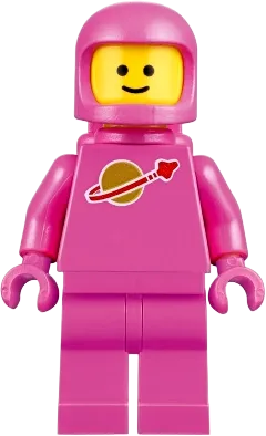 Classic Space - Dark Pink with Air Tanks and Updated Helmet (Lenny) minifigure