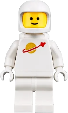 Classic Space - White with Air Tanks and Updated Helmet (Third Reissue, Jenny) minifigure
