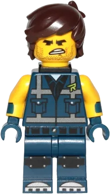 Rex Dangervest - Angry / Confused with Jet Pack minifigure