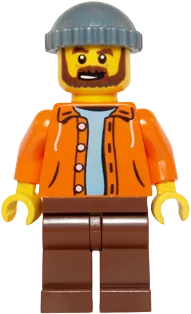 Truck Driver / Ride Operator minifigure