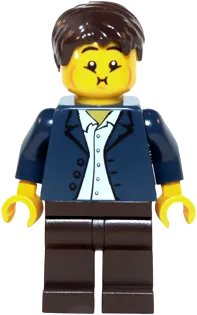 Queasy Man minifigure