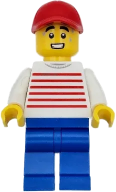 LEGO Icons Retro Food Truck Vendor Male • Minifig twn493