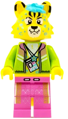 DJ Cheetah - Vidiyo Bandmates, Series 1 (Minifigure Only without Stand and Accessories) minifigure