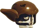Minifigure, Headgear Head Top, Goblin with Ears and Dark Bluish Gray Hair Lines Pattern