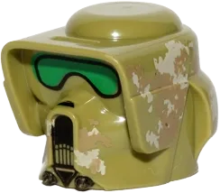 Minifigure, Headgear Helmet SW Elite Corps Trooper with Camouflage Pattern