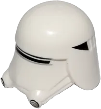 Minifigure, Headgear Helmet SW Snowtrooper Ep. 7 Pattern