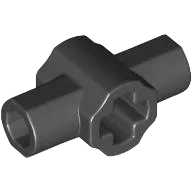Technic, Axle Connector Hub with Two Bar Holders Perpendicular &#40;Lightsaber Hilt&#41;