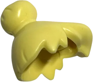 Minifigure, Hair Female with Top Knot Bun and Fringe