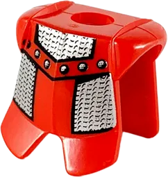 Minifigure Armor Breastplate with Leg Protection, Adric/Kentis Chain Mail Pattern