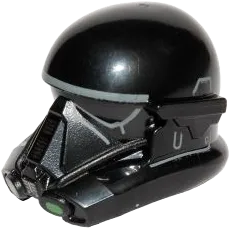 Minifigure, Headgear Helmet SW Imperial Death Trooper Pattern