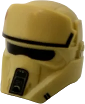 Minifigure, Headgear Helmet SW Scarif Stormtrooper Pattern