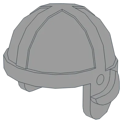 Minifigure, Headgear Cap, Aviator