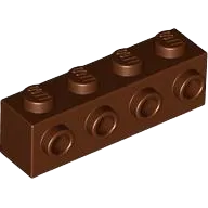 Brick, Modified 1 x 4 with Studs on Side