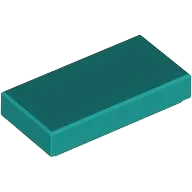 Tile 1 x 2 with Groove