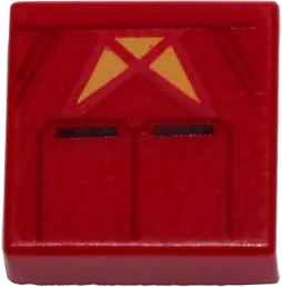 Tile 1 x 1 with SW Sith Trooper Jet Pack Pattern