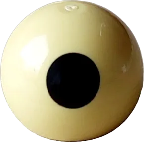Technic Ball Joint with Black Dot Pattern &#40;Sonic the Hedgehog Newtron Eye&#41;