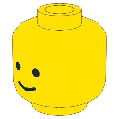 Minifigure, Head