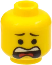 LEGO THE MOVIE 2 Emmet Lopsided Closed Mouth Smile