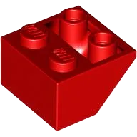 Misc19 Slope, Inverted 45 2 x 2 with Flat Bottom Pin